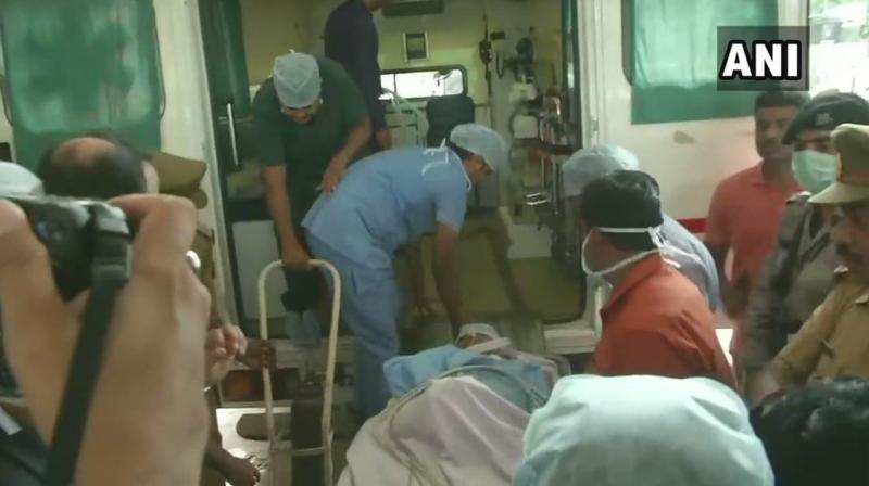 The victim and her lawyer suffered critical injuries on July 28 when the car, in which they and two others were travelling, was hit by a truck in Raebareli. (Photo: ANI | Twitter) The victim and her lawyer suffered critical injuries on July 28 when the car, in which they and two others were travelling, was hit by a truck in Raebareli. (Photo: ANI | Twitter)