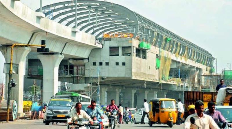 Officials said 61 km of foundations, 59 km of pillars and 50 km of viaduct works have been completed. (Photo: Representational Image) Officials said 61 km of foundations, 59 km of pillars and 50 km of viaduct works have been completed. (Photo: Representational Image)