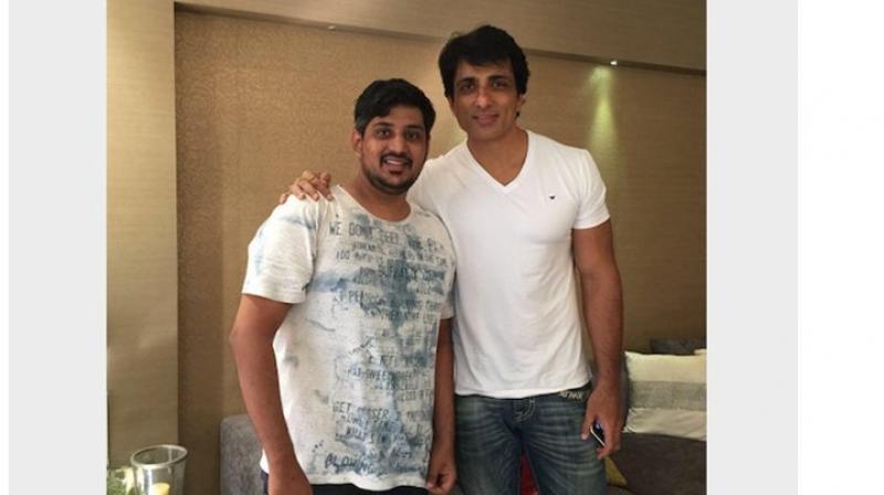 Murtaza Rangwala and Sonu Sood. Murtaza Rangwala and Sonu Sood.