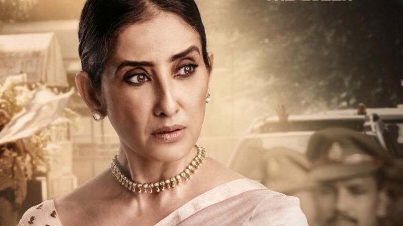 Manisha Koirala in ‘Prassthanam’. Manisha Koirala in ‘Prassthanam’.
