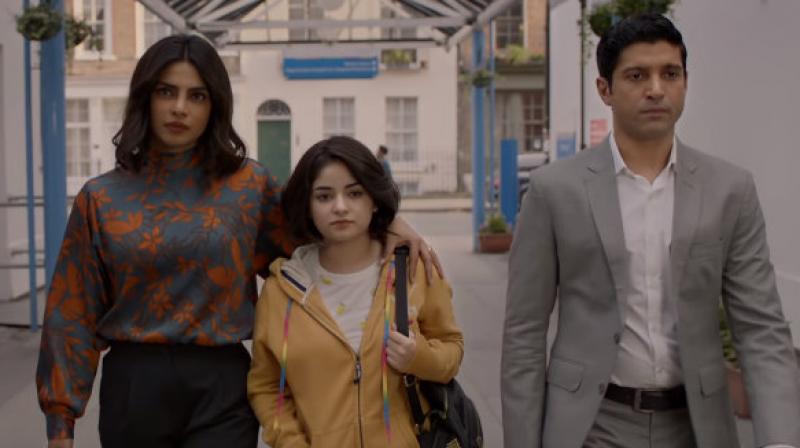 A still from 'The Sky Is Pink' trailer. (Courtesy: YouTube/ RSVP Movies) A still from 'The Sky Is Pink' trailer. (Courtesy: YouTube/ RSVP Movies)