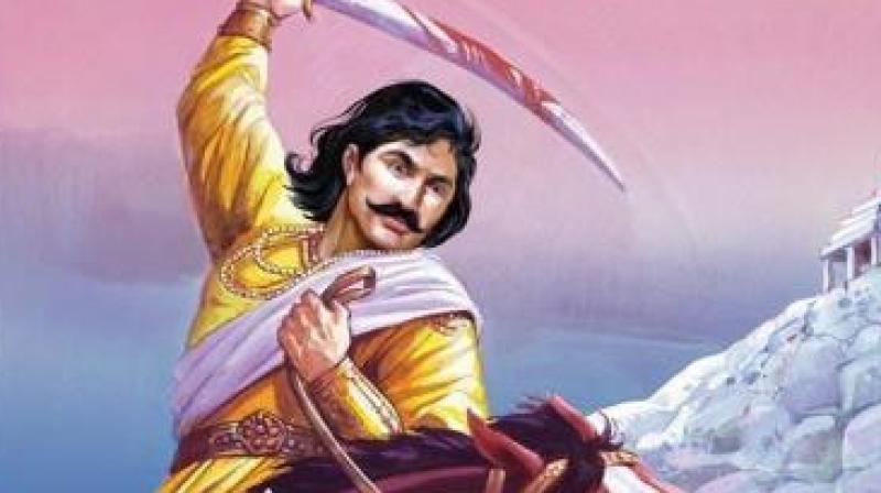 'Narasimha Reddy The lion of Rayalaseema' cover. 'Narasimha Reddy The lion of Rayalaseema' cover.