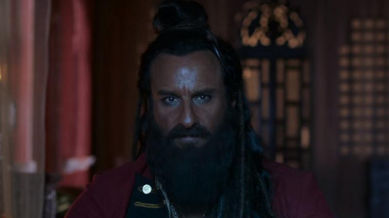 Saif Ali Khan in the still from the trailer. (Image Courtesy: YouTube/ Eros Now) Saif Ali Khan in the still from the trailer. (Image Courtesy: YouTube/ Eros Now)