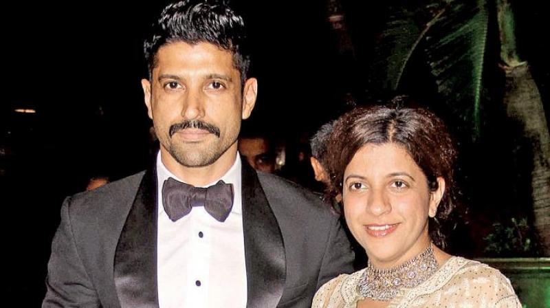Farhan Akhtar and Zoya Akhtar. Farhan Akhtar and Zoya Akhtar.