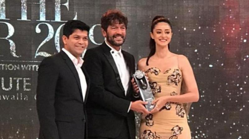 Ananya Panday shines brighter than ever as the actress bagged the title of 'Youth Influencer of the year’ for her 'So Positive' initiative. Ananya Panday shines brighter than ever as the actress bagged the title of 'Youth Influencer of the year’ for her 'So Positive' initiative.