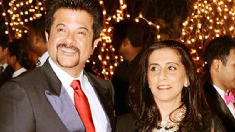 Anil Kapoor and  Sunita Kapoor