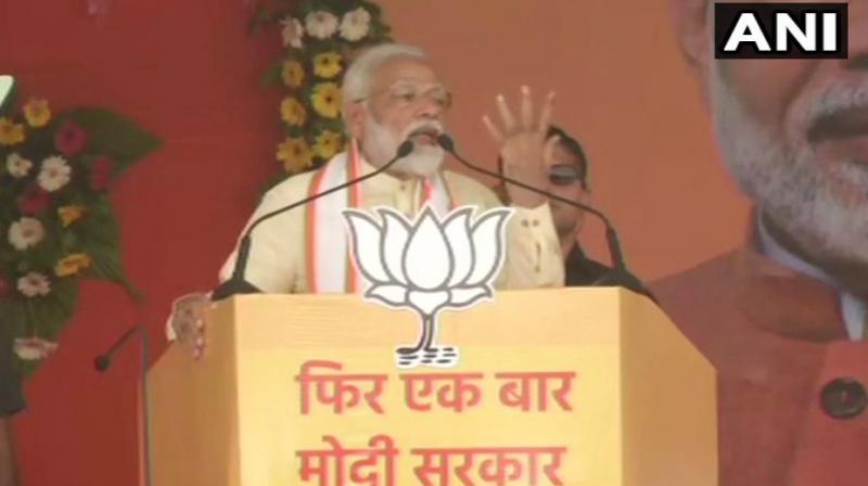 Modi said the opposition parties have no option left but to accept defeat. (Photo: ANI) Modi said the opposition parties have no option left but to accept defeat. (Photo: ANI)