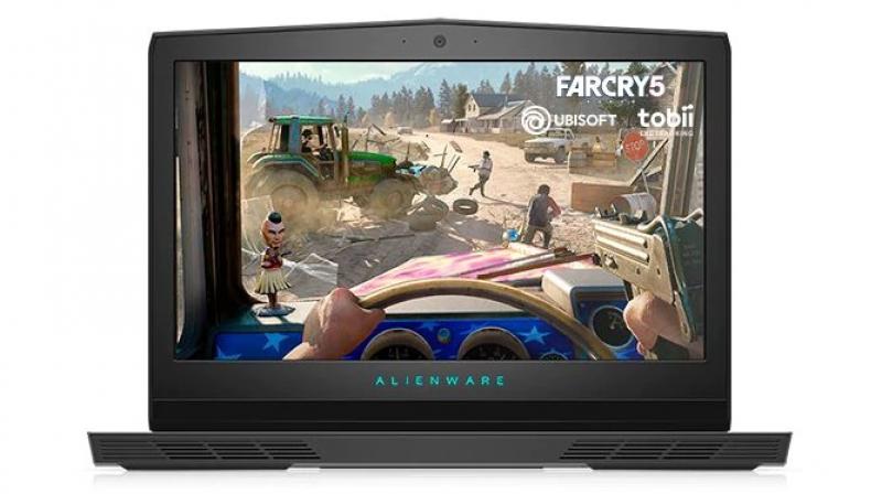 Alienware 15 and 17 gaming laptops will offer new 8th-Gen Intel Core i5, i7, and i9 processors with up to six cores, enabling overclocking up to 5.0Ghz. Alienware 15 and 17 gaming laptops will offer new 8th-Gen Intel Core i5, i7, and i9 processors with up to six cores, enabling overclocking up to 5.0Ghz.