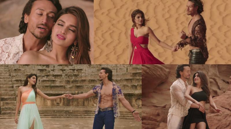 Screengrabs from the song. Screengrabs from the song.