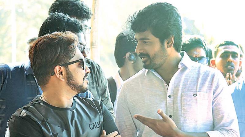 Sivakarthikeyan in Hero launch Sivakarthikeyan in Hero launch