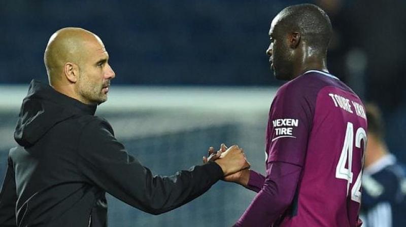 Toure complained that Guardiola "did everything to ruin my last season" and to prevent him enjoying the sort of farewell fanfare that Andres Iniesta received this season at Barcelona and Gianluigi Buffon did at Juventus.(Photo: AFP) Toure complained that Guardiola "did everything to ruin my last season" and to prevent him enjoying the sort of farewell fanfare that Andres Iniesta received this season at Barcelona and Gianluigi Buffon did at Juventus.(Photo: AFP)