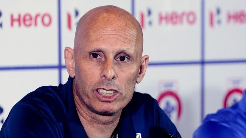 Constantine said that he was delighted over this win and for Chhetri. (Photo: PTI) Constantine said that he was delighted over this win and for Chhetri. (Photo: PTI)