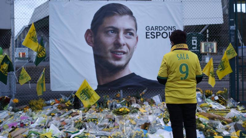 The light aircraft was carrying the 28-year-old footballer to his new Premier League team Cardiff City when it disappeared near Guernsey on January 21, along with 59-year-old pilot David Ibbotson. (Photo: AP) The light aircraft was carrying the 28-year-old footballer to his new Premier League team Cardiff City when it disappeared near Guernsey on January 21, along with 59-year-old pilot David Ibbotson. (Photo: AP)