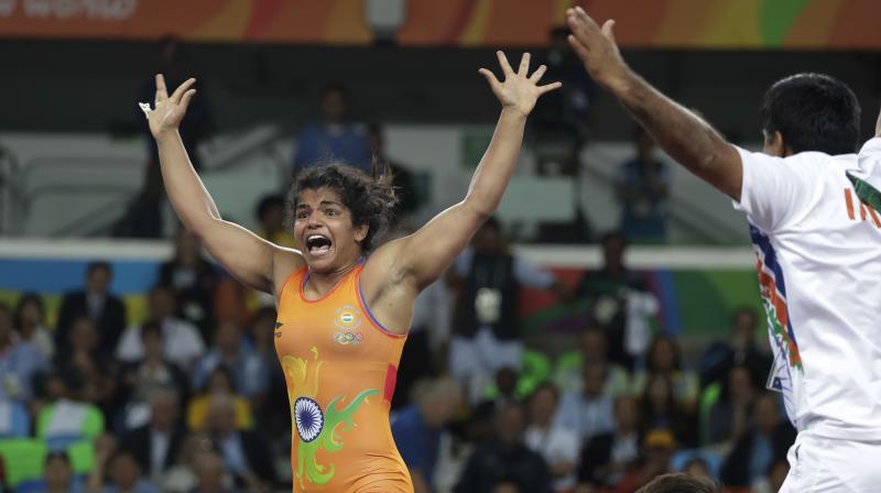Competing for the first time in women's 60kg category after jumping up the weight division from 58kg, Olympic bronze medallist Sakshi Malik hardly had to break a sweat en route to the final. (Photo: AP) Competing for the first time in women's 60kg category after jumping up the weight division from 58kg, Olympic bronze medallist Sakshi Malik hardly had to break a sweat en route to the final. (Photo: AP)