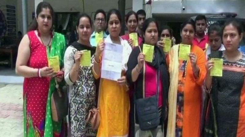 When parents reached the school for new session on July 2, they found it to be closed. (Photo: ANI) When parents reached the school for new session on July 2, they found it to be closed. (Photo: ANI)