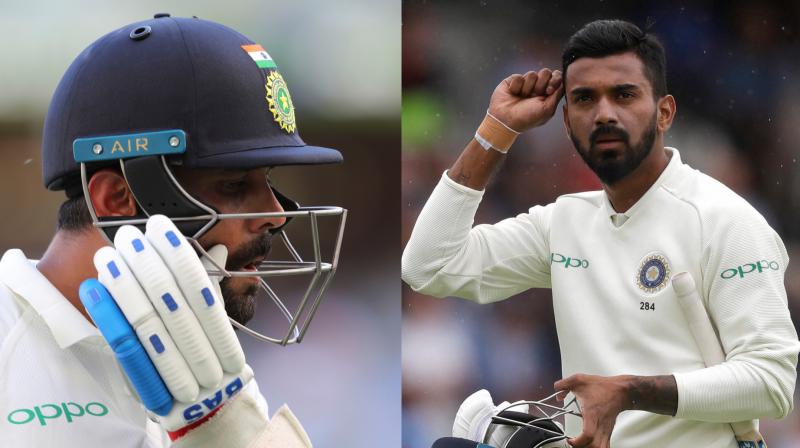 Lokesh Rahul and Murali Vijay have managed only one double-digit stand midway through the four-Test series in Australia, hardly the starts that would help bring India a first Test series win Down Under. (Photo: AP) Lokesh Rahul and Murali Vijay have managed only one double-digit stand midway through the four-Test series in Australia, hardly the starts that would help bring India a first Test series win Down Under. (Photo: AP)