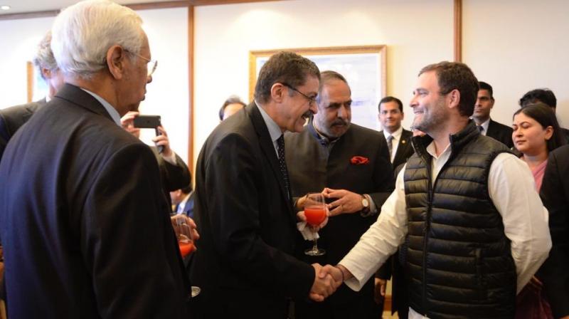 The Pakistan Ambassador was not invited to the meet which was attended by the ambassadors of the United States and China, the UK High Commissioner among others, Congress leaders said. (Photo: Twitter) The Pakistan Ambassador was not invited to the meet which was attended by the ambassadors of the United States and China, the UK High Commissioner among others, Congress leaders said. (Photo: Twitter)