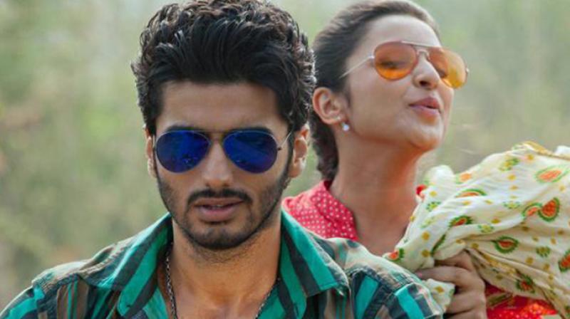 Arjun Kapoor and Parineeti Chopra in a still from 'Ishaqzaade'. Arjun Kapoor and Parineeti Chopra in a still from 'Ishaqzaade'.