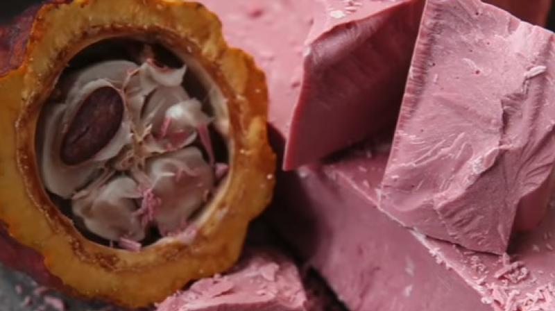 The new chocolate, named Ruby for its red hue is only the fourth ever type to be created since the white version in the 1930s. (Photo: Youtube screengrab) The new chocolate, named Ruby for its red hue is only the fourth ever type to be created since the white version in the 1930s. (Photo: Youtube screengrab)