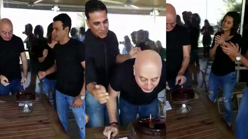 Screengrabs from the video. Screengrabs from the video.