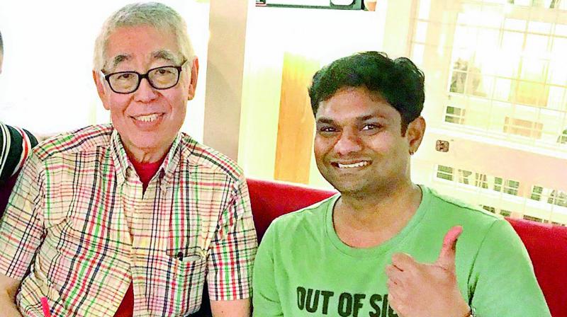 Robert Chua Wah-Peng and Shri Kishore Robert Chua Wah-Peng and Shri Kishore