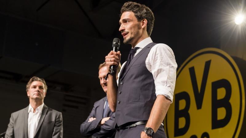 After Arjen Robben, Franck Ribery and Rafinha, Hummels is the latest senior player to leave Bayern in 2019. (Photo: Borussia Dortmund/Twitter) After Arjen Robben, Franck Ribery and Rafinha, Hummels is the latest senior player to leave Bayern in 2019. (Photo: Borussia Dortmund/Twitter)
