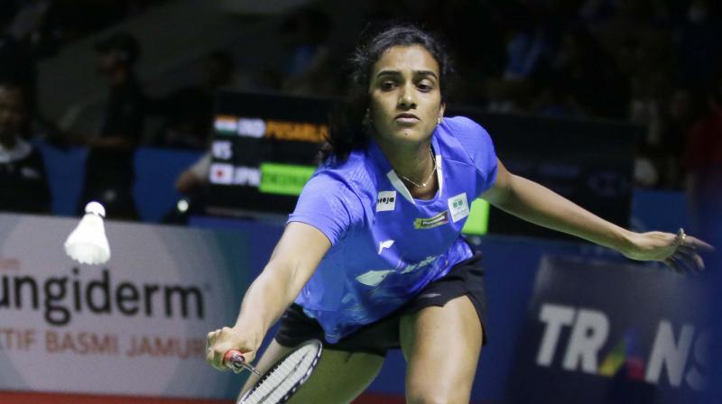Olympic silver medallist Sindhu took 44 minutes to beat Okuhara in the two straight games. (Photo: AP/PTI) Olympic silver medallist Sindhu took 44 minutes to beat Okuhara in the two straight games. (Photo: AP/PTI)