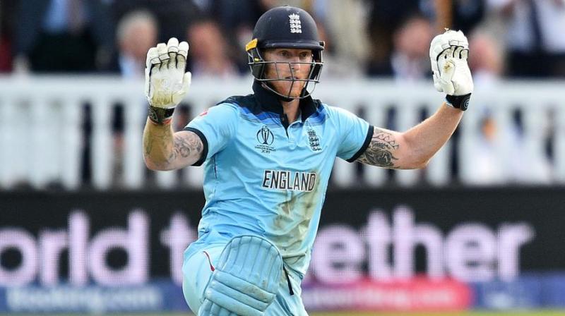 Chasing New Zealand's 241 for 8, England needed nine runs from the final three balls when a throw by Martin Guptill deflected off diving Stokes' bat for a boundary. (Photo: AFP) Chasing New Zealand's 241 for 8, England needed nine runs from the final three balls when a throw by Martin Guptill deflected off diving Stokes' bat for a boundary. (Photo: AFP)