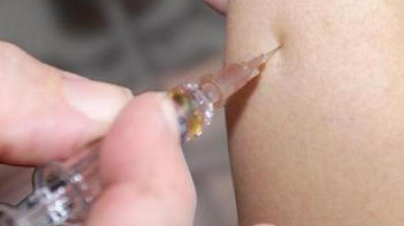 One child who had a throat infection became very sick and his parents attributed it to the vaccine. (Representational image) One child who had a throat infection became very sick and his parents attributed it to the vaccine. (Representational image)