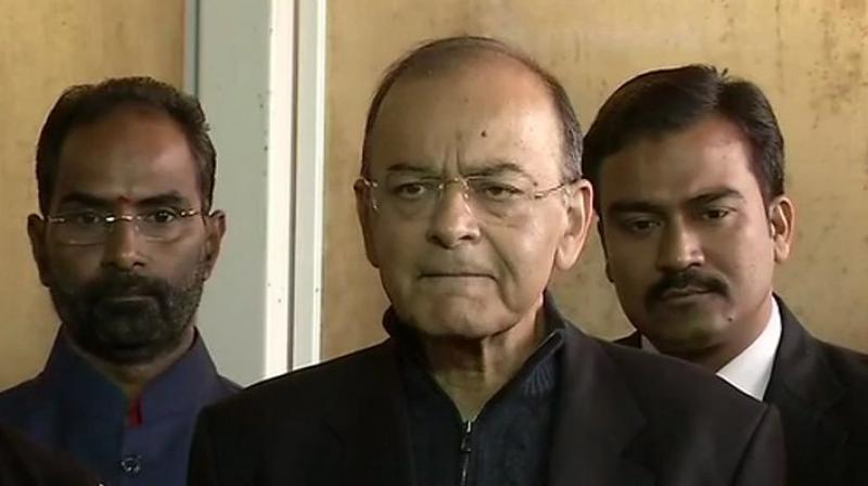 'The action was taken perfectly bonafide as there were cross-allegations made by both the officers and in accordance with recommendations of CVC, the government felt that in the larger interest of fair and impartial investigation and credibility of CBI, the 2 officers must recuse themselves,' Jaitley said. (Photo: ANI | Twitter) 'The action was taken perfectly bonafide as there were cross-allegations made by both the officers and in accordance with recommendations of CVC, the government felt that in the larger interest of fair and impartial investigation and credibility of CBI, the 2 officers must recuse themselves,' Jaitley said. (Photo: ANI | Twitter)
