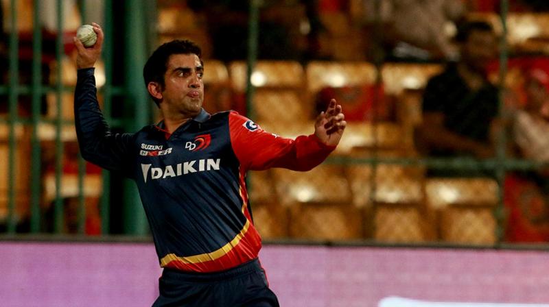 Gautam Gambhir sat out of IPL game against Kolkata Knight Riders on Friday. (Photo: BCCI) Gautam Gambhir sat out of IPL game against Kolkata Knight Riders on Friday. (Photo: BCCI)