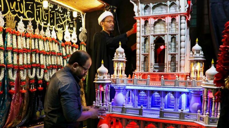 'We want to send the message of communal harmony, which is very important at this point in time,' a local, Mohammed Sham said. (Photo: PTI) 'We want to send the message of communal harmony, which is very important at this point in time,' a local, Mohammed Sham said. (Photo: PTI)