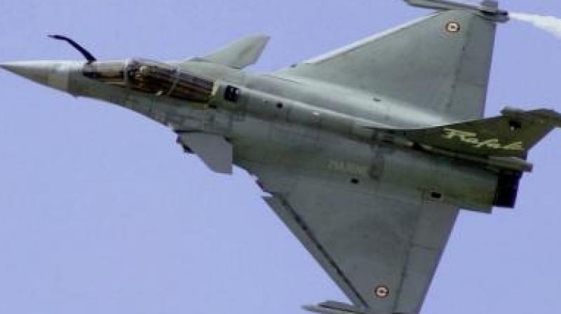Meanwhile, Congress president Rahul Gandhi Tuesday used a fresh media report to allege that Prime Minister Narendra Modi had acted as a 'middleman' for industrialist Anil Ambani in the Rafale fighter deal. (Photo: Representational Image) Meanwhile, Congress president Rahul Gandhi Tuesday used a fresh media report to allege that Prime Minister Narendra Modi had acted as a 'middleman' for industrialist Anil Ambani in the Rafale fighter deal. (Photo: Representational Image)