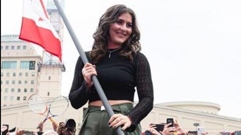 Newly-minted US Open champion Bianca Andreescu received a hero’s welcome on Sunday, arriving back in her hometown of Mississauga, Canada, for a celebratory rally, as Canadians embraced their very own #SheTheNorth. (Photo: Instagram) Newly-minted US Open champion Bianca Andreescu received a hero’s welcome on Sunday, arriving back in her hometown of Mississauga, Canada, for a celebratory rally, as Canadians embraced their very own #SheTheNorth. (Photo: Instagram)