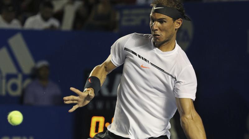 Rafael Nadal, winner in Acapulco in 2005 and 2013, had never even lost a set in Acapulco. (Photo: AP) Rafael Nadal, winner in Acapulco in 2005 and 2013, had never even lost a set in Acapulco. (Photo: AP)