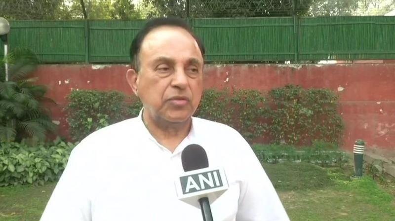 BJP leader Subramanian Swamy said Sridevi had a 'fetish for health' and she 'never touched hard drinks'. (Photo: Twitter | ANI) BJP leader Subramanian Swamy said Sridevi had a 'fetish for health' and she 'never touched hard drinks'. (Photo: Twitter | ANI)