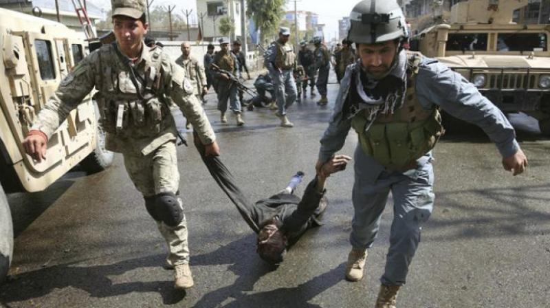 The Taliban have claimed responsibility for a blistering attack on a government compound in Afghanistan's central province of Ghazni that killed at least 15 members of the security forces. (Representational image: AP) The Taliban have claimed responsibility for a blistering attack on a government compound in Afghanistan's central province of Ghazni that killed at least 15 members of the security forces. (Representational image: AP)