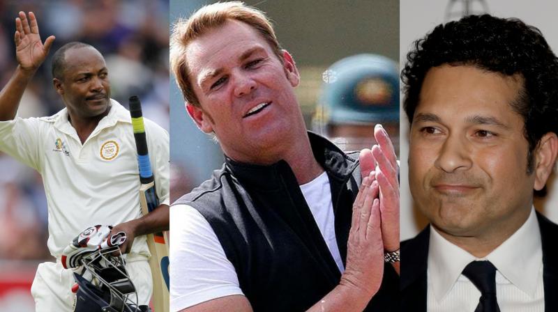 Known to speak his mind, the 49-year-old Shane Warne, while refusing to get into a debate on who between Sachin Tendulkar and Brian Lara was the best batsman of his generation, did say that he would want the Indian to bat for his life. (Photo: AFP / AP) Known to speak his mind, the 49-year-old Shane Warne, while refusing to get into a debate on who between Sachin Tendulkar and Brian Lara was the best batsman of his generation, did say that he would want the Indian to bat for his life. (Photo: AFP / AP)