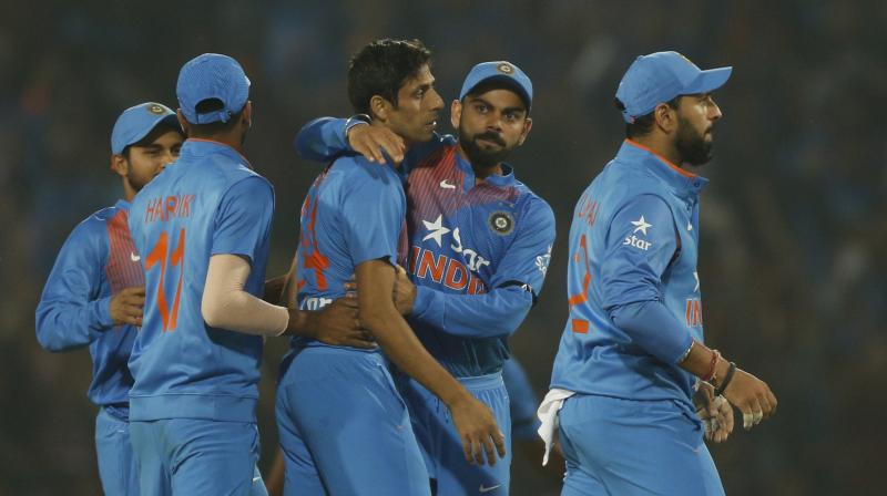 Although India have drawn level with England in the three-match T20I series, the visitors look a much stronger side in the shortest format of the game, something that Virat Kohli & co. need to put right, if they are to clinch the T20 series in Bangalore. (Photo: AP) Although India have drawn level with England in the three-match T20I series, the visitors look a much stronger side in the shortest format of the game, something that Virat Kohli & co. need to put right, if they are to clinch the T20 series in Bangalore. (Photo: AP)