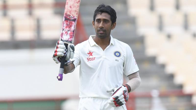 Wriddhiman Saha has been recalled to the Team India squad after his impressive performance in the Irani Trophy. (Photo: AFP) Wriddhiman Saha has been recalled to the Team India squad after his impressive performance in the Irani Trophy. (Photo: AFP)