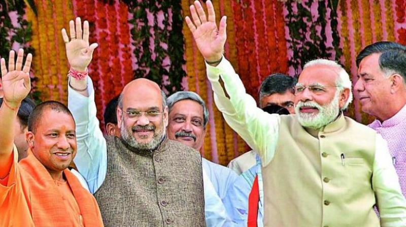 Modi will induct 9 new faces in his Cabinet today. (Photo: PTI) Modi will induct 9 new faces in his Cabinet today. (Photo: PTI)