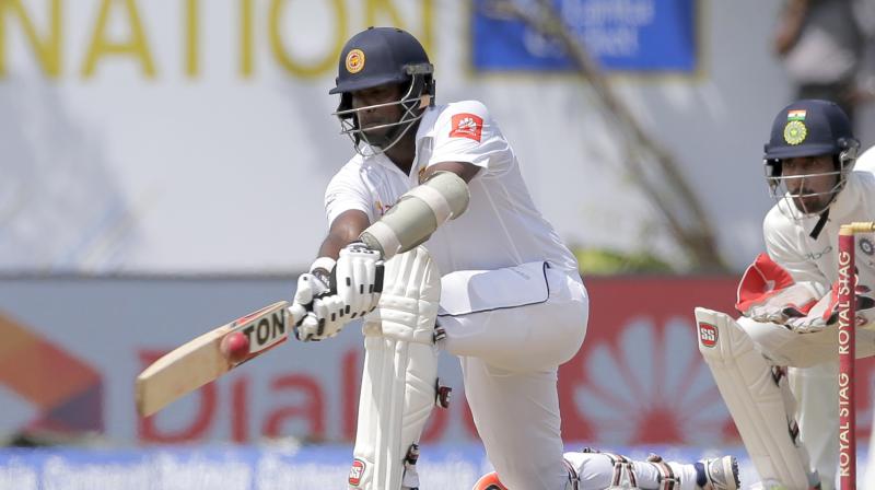 Dilruwan Perera was eight runs short of his century. (Photo: AP) Dilruwan Perera was eight runs short of his century. (Photo: AP)