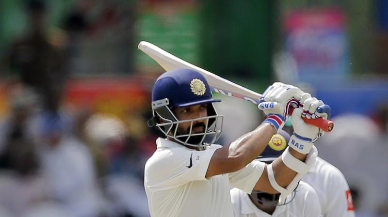 Ajinkya Rahane's ninth Test hundred has come after a long gap of nine months as his last hundred came against New Zealand in 2016 when he scored 188.(Photo: AP) Ajinkya Rahane's ninth Test hundred has come after a long gap of nine months as his last hundred came against New Zealand in 2016 when he scored 188.(Photo: AP)