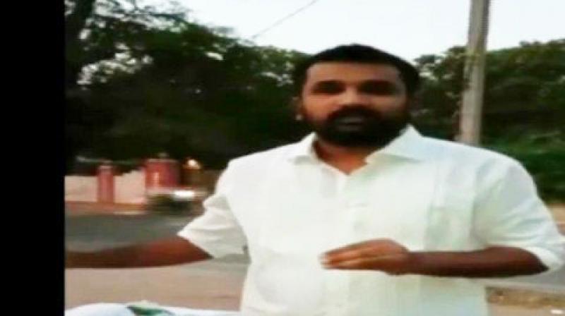 Krishank is a son in law of the former Union Minister Sarve Satyanarayana. (Photo: ANI) Krishank is a son in law of the former Union Minister Sarve Satyanarayana. (Photo: ANI)
