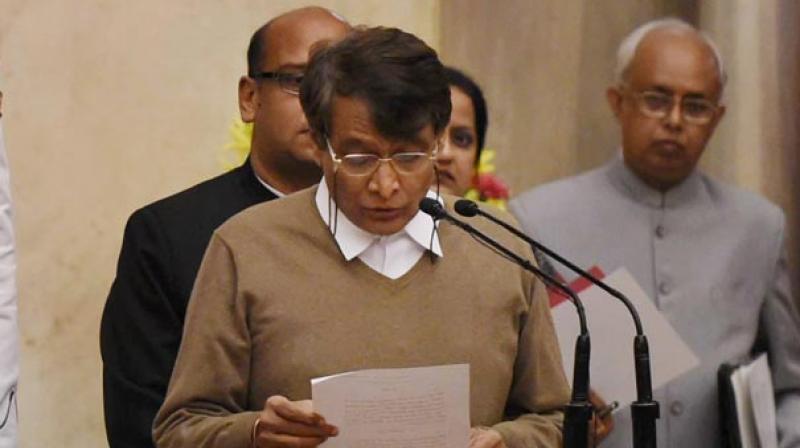 The proposed new industrial policy, to be released soon, would help link domestic industry with the global supply chain, Commerce and Industry Minister Suresh Prabhu Wednesday said. (Photo: PTI) The proposed new industrial policy, to be released soon, would help link domestic industry with the global supply chain, Commerce and Industry Minister Suresh Prabhu Wednesday said. (Photo: PTI)