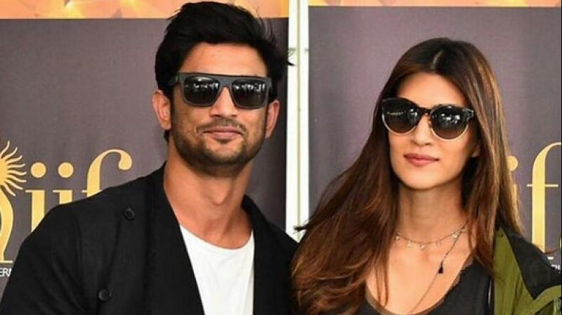 Sushant Singh Rajput and Kriti Sanon at the IIFA press conference in New York. (Photo: Instagram/indiapyaar) Sushant Singh Rajput and Kriti Sanon at the IIFA press conference in New York. (Photo: Instagram/indiapyaar)