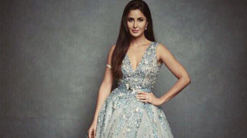 Katrina Kaif sizzled in an embellished grey flowy gown at the awards show held in New York. (Instagram/katrinakaif) Katrina Kaif sizzled in an embellished grey flowy gown at the awards show held in New York. (Instagram/katrinakaif)