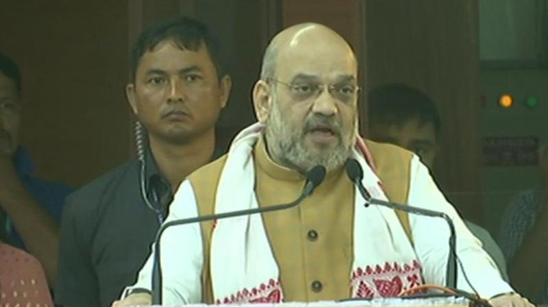 'I have clarified in Parliament that this is not going to happen and I am saying it again today in the presence of eight chief ministers of North East that the Centre will not touch Article 371', Shah added. (Photo: ANI) 'I have clarified in Parliament that this is not going to happen and I am saying it again today in the presence of eight chief ministers of North East that the Centre will not touch Article 371', Shah added. (Photo: ANI)