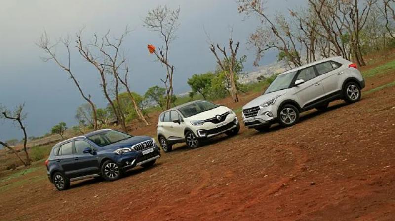 The S-Cross, though second, is far behind the Creta. The S-Cross, though second, is far behind the Creta.