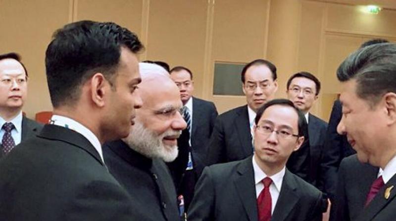 The conversation took place on the sidelines of the G20 Summit that began here today. (Photo: AP) The conversation took place on the sidelines of the G20 Summit that began here today. (Photo: AP)